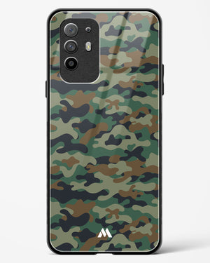 Jungle Camouflage Glass Case Phone Cover (Oppo)