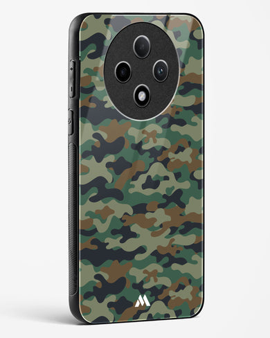 Jungle Camouflage Glass Case Phone Cover (Oppo)