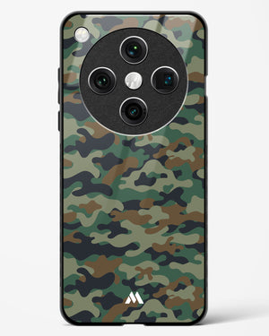 Jungle Camouflage Glass Case Phone Cover (Oppo)