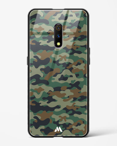 Jungle Camouflage Glass Case Phone Cover (Oppo)