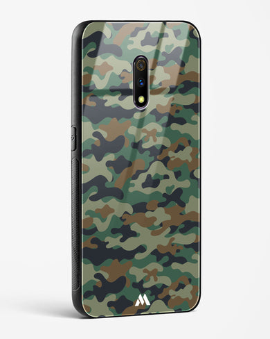 Jungle Camouflage Glass Case Phone Cover (Oppo)