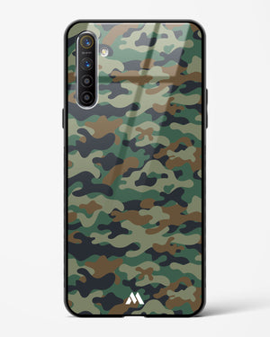 Jungle Camouflage Glass Case Phone Cover (Oppo)