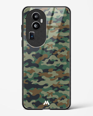 Jungle Camouflage Glass Case Phone Cover (Oppo)