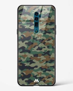 Jungle Camouflage Glass Case Phone Cover (Oppo)