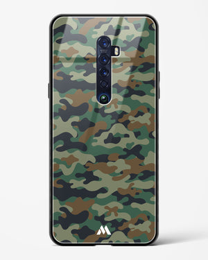 Jungle Camouflage Glass Case Phone Cover (Oppo)