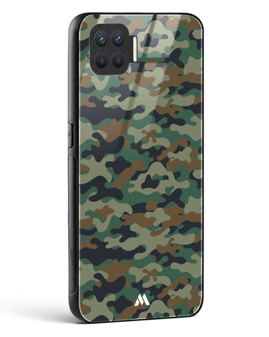 Jungle Camouflage Glass Case Phone Cover (Oppo)