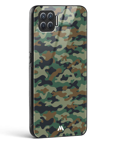 Jungle Camouflage Glass Case Phone Cover (Oppo)