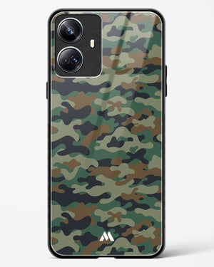Jungle Camouflage Glass Case Phone Cover (Realme)