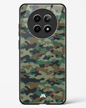 Jungle Camouflage Glass Case Phone Cover (Realme)