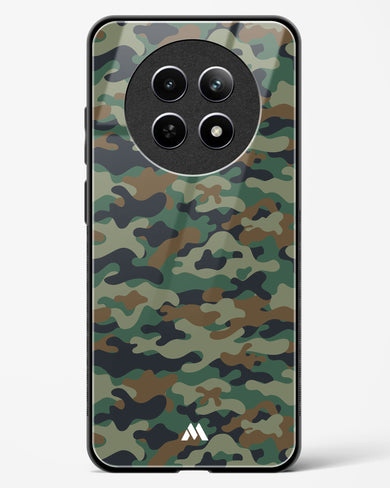 Jungle Camouflage Glass Case Phone Cover (Realme)