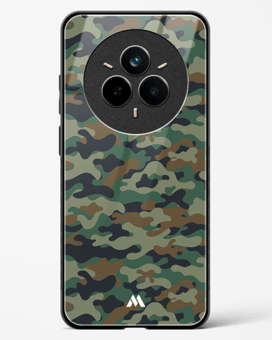 Jungle Camouflage Glass Case Phone Cover (Realme)