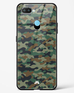 Jungle Camouflage Glass Case Phone Cover-(Realme)