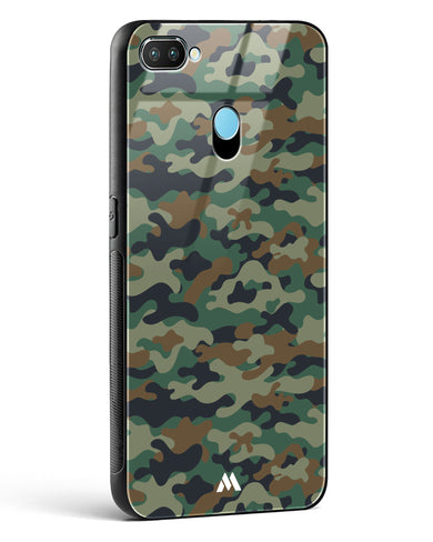 Jungle Camouflage Glass Case Phone Cover-(Realme)