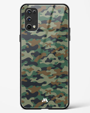 Jungle Camouflage Glass Case Phone Cover-(Realme)