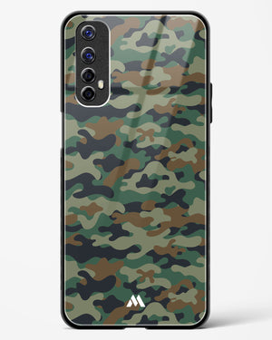 Jungle Camouflage Glass Case Phone Cover-(Realme)