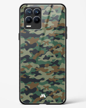Jungle Camouflage Glass Case Phone Cover-(Realme)