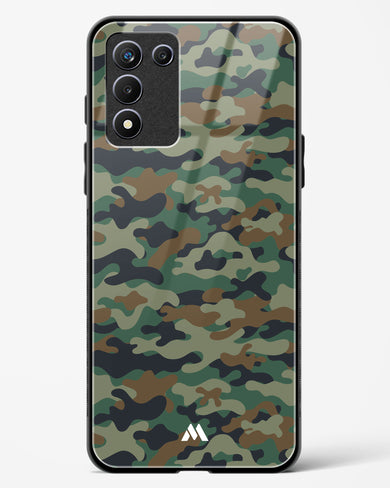 Jungle Camouflage Glass Case Phone Cover-(Realme)