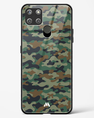 Jungle Camouflage Glass Case Phone Cover (Realme)