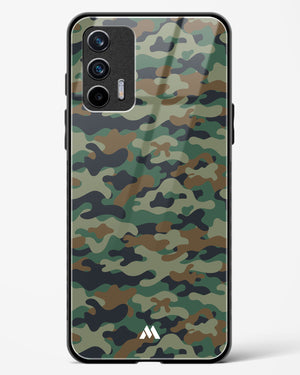 Jungle Camouflage Glass Case Phone Cover (Realme)