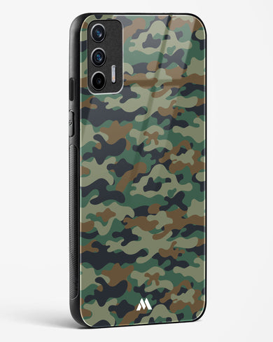 Jungle Camouflage Glass Case Phone Cover (Realme)