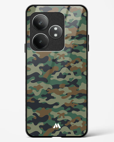 Jungle Camouflage Glass Case Phone Cover (Realme)
