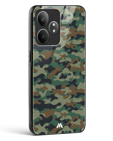 Jungle Camouflage Glass Case Phone Cover (Realme)