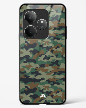Jungle Camouflage Glass Case Phone Cover (Realme)