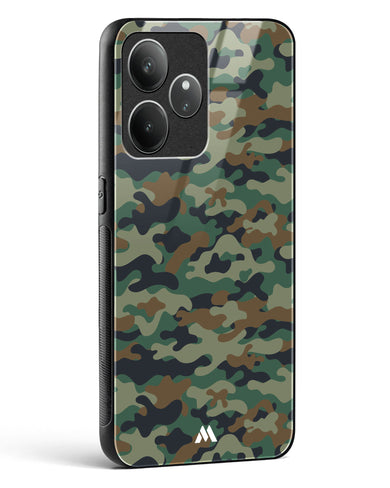 Jungle Camouflage Glass Case Phone Cover (Realme)
