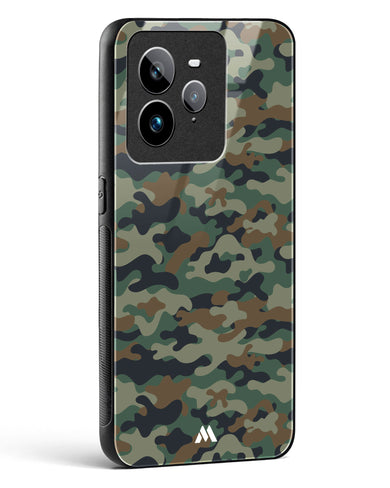 Jungle Camouflage Glass Case Phone Cover (Realme)
