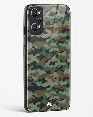 Jungle Camouflage Glass Case Phone Cover (Realme)
