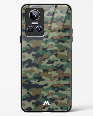 Jungle Camouflage Glass Case Phone Cover (Realme)