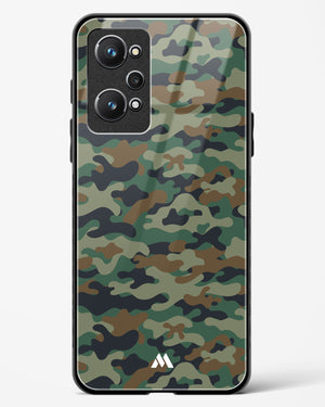 Jungle Camouflage Glass Case Phone Cover (Realme)