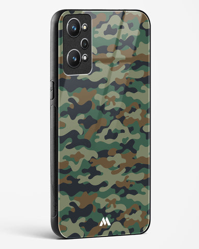 Jungle Camouflage Glass Case Phone Cover (Realme)