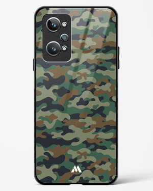 Jungle Camouflage Glass Case Phone Cover (Realme)