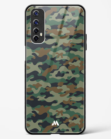 Jungle Camouflage Glass Case Phone Cover (Realme)