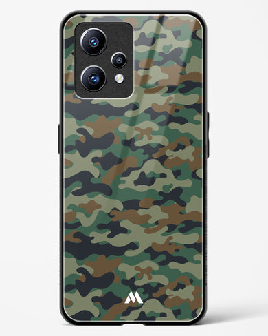 Jungle Camouflage Glass Case Phone Cover-(Realme)