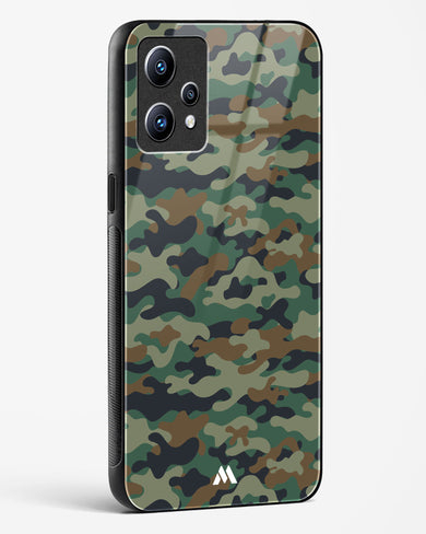 Jungle Camouflage Glass Case Phone Cover-(Realme)