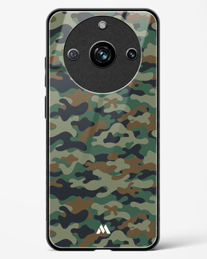 Jungle Camouflage Glass Case Phone Cover (Realme)