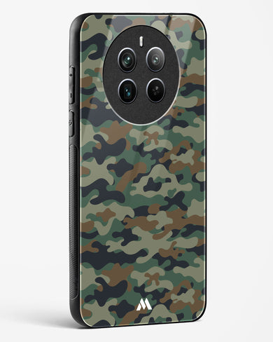 Jungle Camouflage Glass Case Phone Cover (Realme)