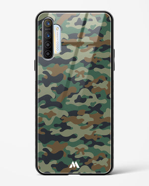 Jungle Camouflage Glass Case Phone Cover (Realme)