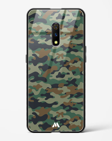 Jungle Camouflage Glass Case Phone Cover (Realme)