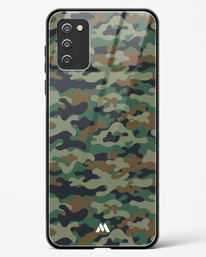 Jungle Camouflage Glass Case Phone Cover-(Samsung)