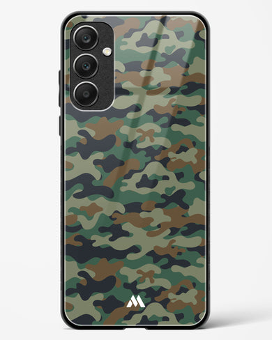 Jungle Camouflage Glass Case Phone Cover (Samsung)