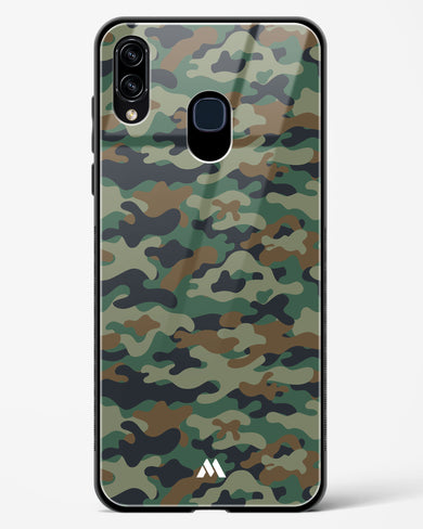 Jungle Camouflage Glass Case Phone Cover (Samsung)