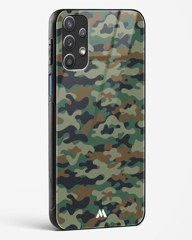 Jungle Camouflage Glass Case Phone Cover (Samsung)