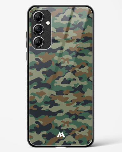 Jungle Camouflage Glass Case Phone Cover (Samsung)