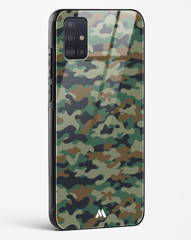 Jungle Camouflage Glass Case Phone Cover (Samsung)
