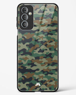 Jungle Camouflage Glass Case Phone Cover (Samsung)