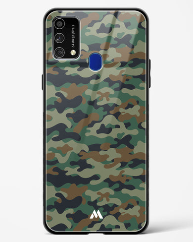 Jungle Camouflage Glass Case Phone Cover-(Samsung)