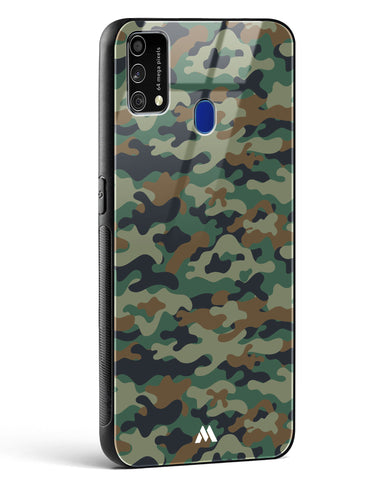 Jungle Camouflage Glass Case Phone Cover-(Samsung)